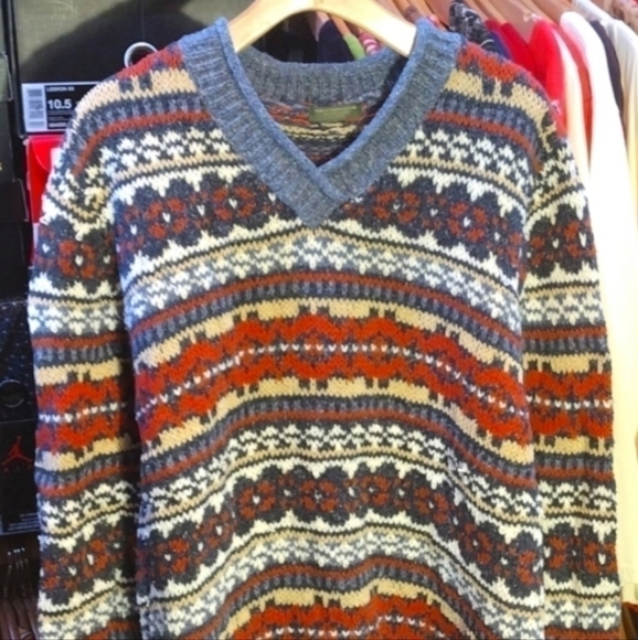 VINTAGE Chunky Knit Cardigan Sweater - Picture 1 of 6